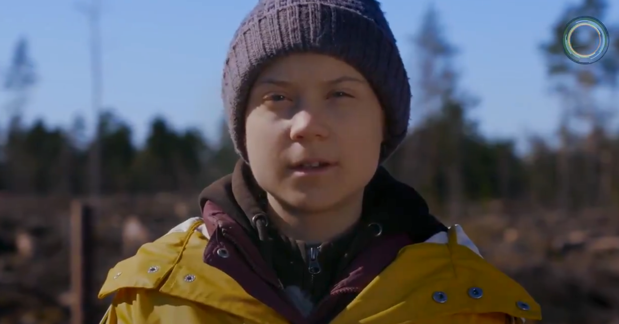 Climate campaigner Greta Thunberg in a video released shortly before the Biden administration kicked off a two-day virtual summit of international leaders to address the climate crisis. "The gap between what needs to be done and what we are actually doing is widening by the minute," says Thunberg. "The gap between the urgency needed and the current level of awareness and attention is becoming more and more absurd." (Photo: Screenshot/NowThis News)