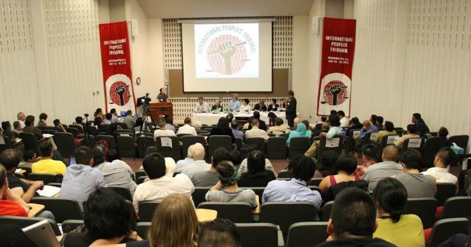 The International People's Tribunal of the Philippine and United States government kicked off Thursday in Washington, D.C.. (Photo courtesy of the International Coalition for Human Rights in the Philippines)