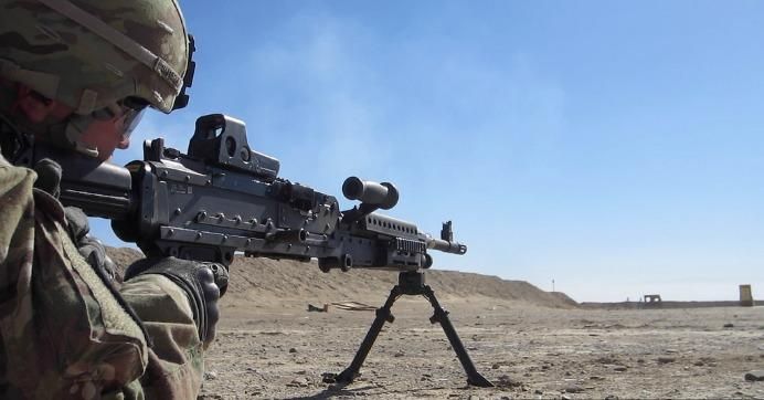 A U.S. soldier in Spin Boldak, Afghanistan on Feb. 8, 2015. (Photo: U.S. Army/Capt. Lindsay Roman)
