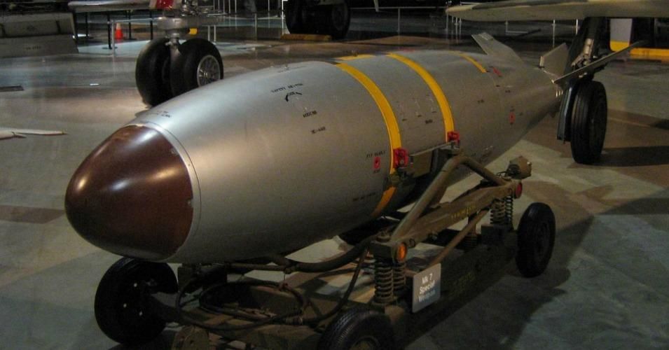 A Mark 7 Nuclear Bomb at the National Museum of the United States Air Force in Dayton, Ohio. (Photo: Wikimedia / Creative Commons)