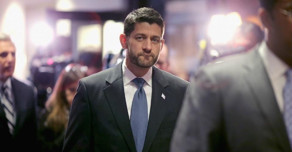 House Speaker Rep. Paul Ryan (R-Wis.) told GOP lawmakers about the deal in a closed-door meeting Tuesday night. (Photo: Chip Somodevilla/Getty)