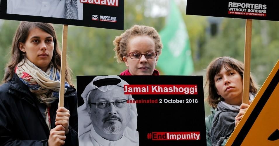 US intelligence agencies concluded Saudi Crown Prince Mohammed bin Salman ordered the 2018 murder of Washington Post columnist Jamal Khashoggi. (Photo: Adbulhamid Hosbas/Andalou Agency via Getty Images)
