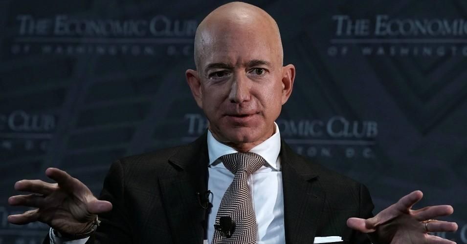 CEO and founder of Amazon Jeff Bezos 