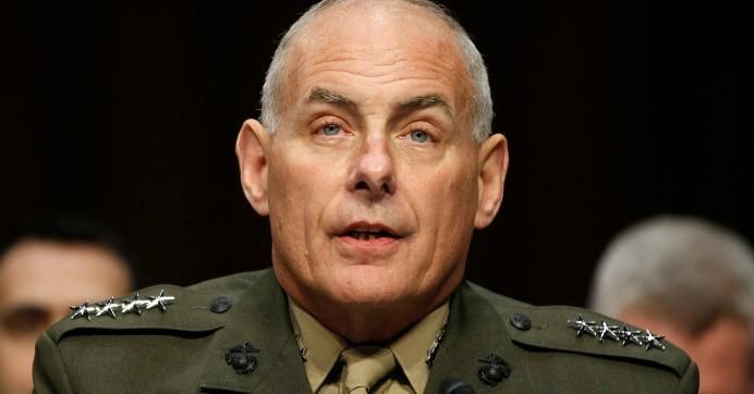 Retired Marine Gen. John F. Kelly, shown during a 2013 Congressional hearing, is President-elect Trump's nominee for Secretary of Homeland Security. (Photo: Molly Riley/AP) 