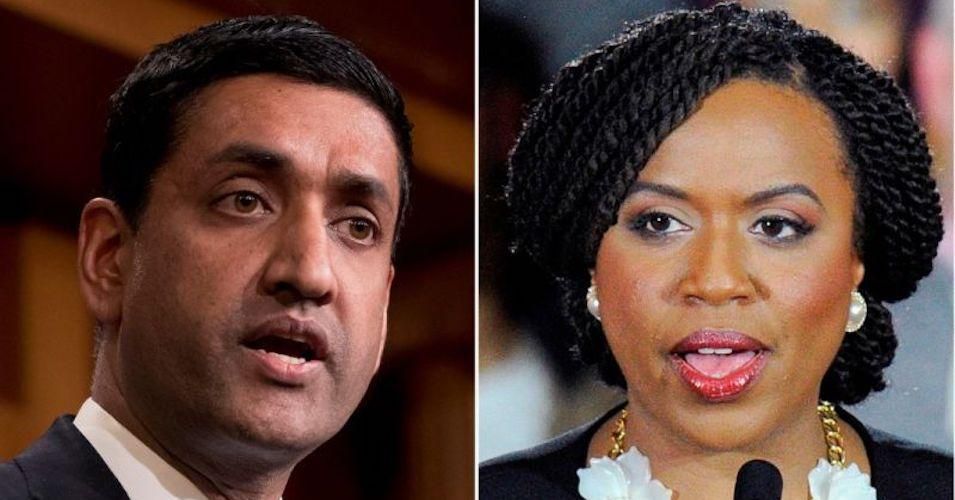 Reps. Ro Khanna (D-Calif.) and Ayanna Pressley (D-Mass.) both voted in favor of a resolution that condemned BDS on Tuesday, angering progressives.