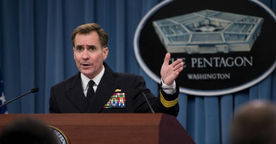 Pentagon Press Secretary Rear Adm. John Kirby pictured February 5, 2014. (Photo: Erin A. Kirk-Cuomo/Public Domain)
