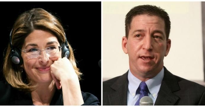 Naomi Klein and Glenn Greenwald