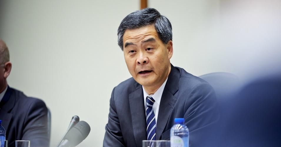 Hong Kong chief executive C.Y. Leung. (Photo: europeanbusinesssumit/flickr/cc)