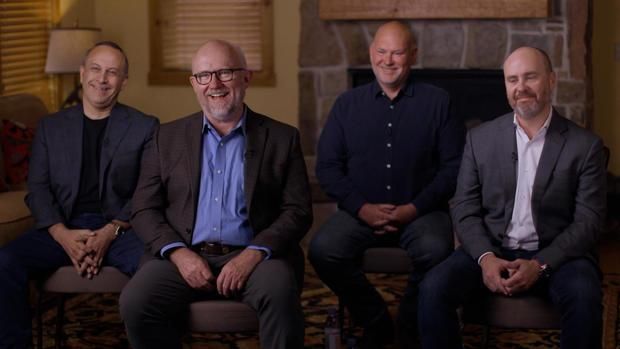 Lincoln Project members together as a group for their 60 Minutes interview in October, 2020. (Photo: 60 Minutes/CBS News)