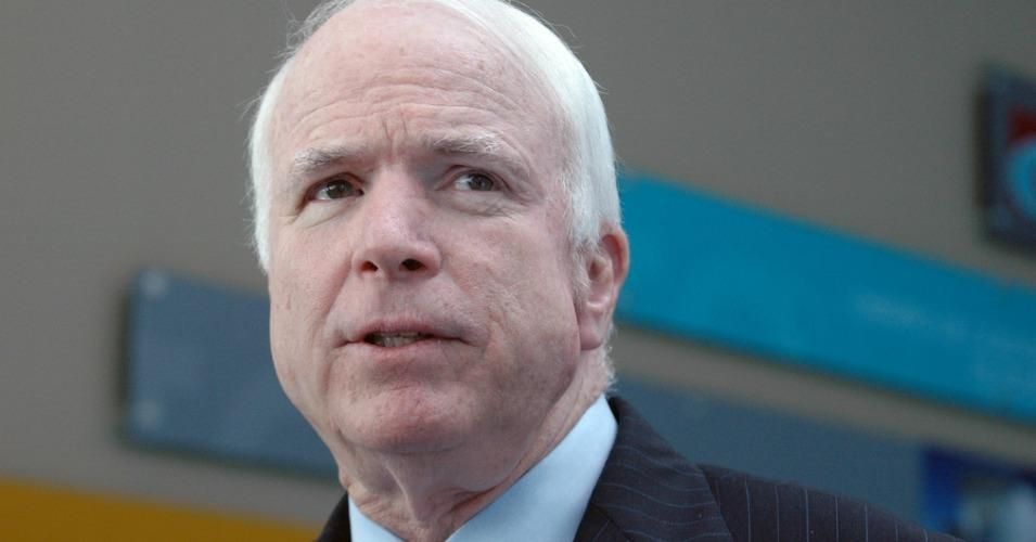 Sen. John McCain pictured in 2007. (Staff Sgt. Jim Greenhill/Public Domain)