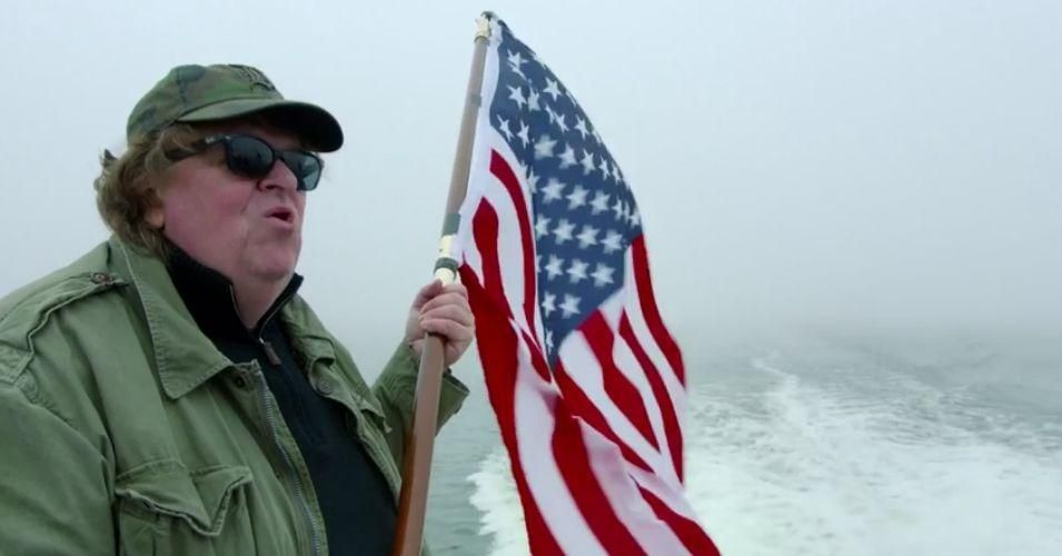 Michael Moore's newest documentary, Where to Invade Next, presents uncharacteristically optimistic outlook. (Screenshot)