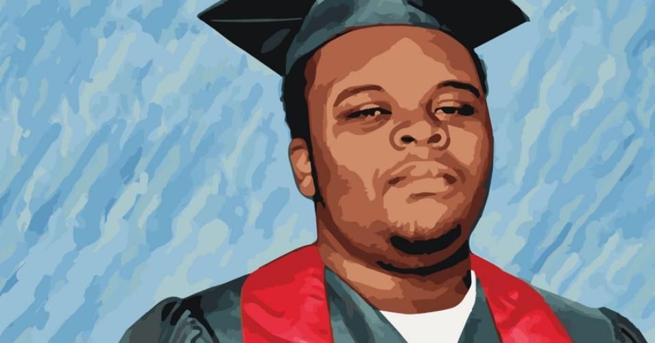 Mike Brown's brutal and unnecessary death prompted fierce community protests and national outrage from a community that had long been the victim of systemic discrimination and abuse by the U.S. criminal justice system. (Image via The Advancement Project)