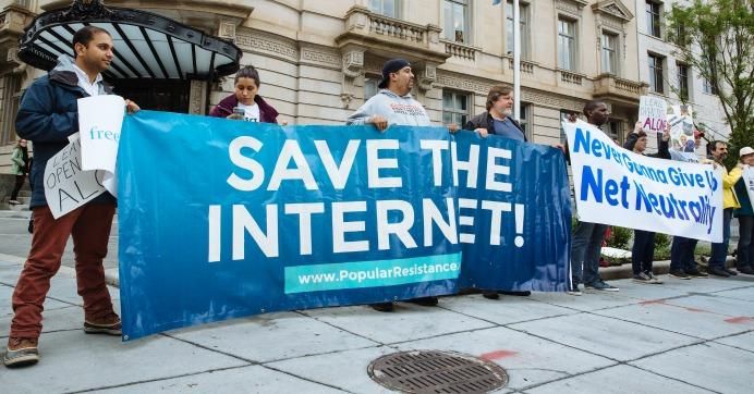 The struggle to preserve net neutrality is the "free speech fight of our generation," argues Evan Greer, campaign director of Fight for the Future. 