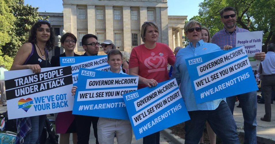 With Call to Repeal 'Hate Bill 2', Thousands of Protesters Welcome Back NC Lawmakers