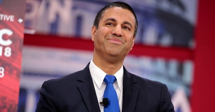FCC Chairman Ajit Pai speaking at the 2018 Conservative Political Action Conference