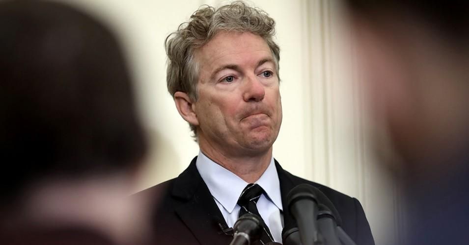 Sen. Rand Paul (R-Ky.) led an unsuccessful effort on Tuesday to kill the Senate trial for former President Donald Trump. (Photo: Win McNamee/Getty Images)