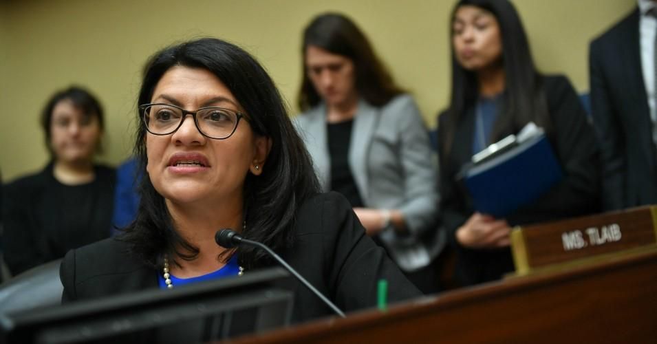 Rep. Rashida Tlaib (D-Mich.), pictured during a hearing on February 27, 2019, decided Friday not to accept Israel's restrictive conditions for her visit to family in the occupied West Bank.