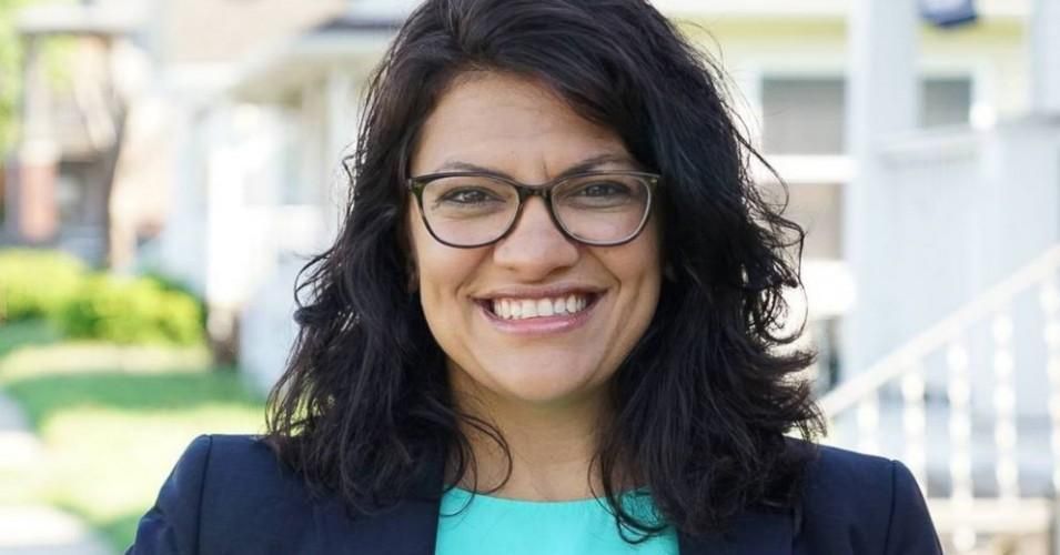 Rep. Rashida Tlaib (D-Mich.). Unlike the rite of passage for new Republican and Democratic members of Congress that some dub the "Jewish Disneyland trip"—sponsored by American Israel Education Foundation (AIEF)—the proposed congressional delegation by Tlaib, the first Palestinian-American woman to serve in Congress, would focus on "Israel's detention of Palestinian children, education, access to clean water, and poverty." (Photo: Rashida Tlaib)