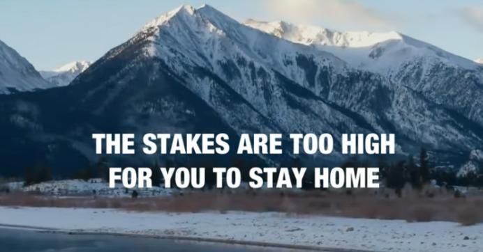 A screengrab from Andrew Romanoff's first campaign ad entitled "Home."