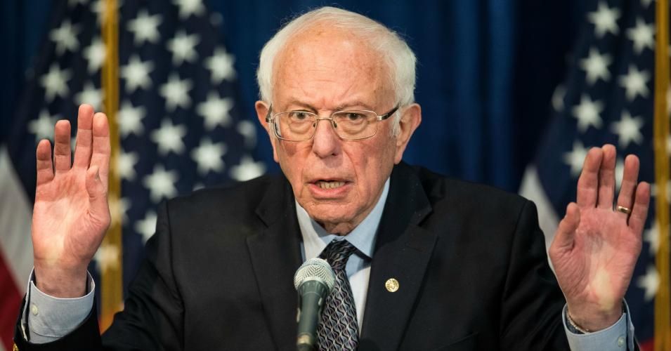  Democratic presidential candidate Sen. Bernie Sanders (I-VT) delivers a campaign update at the Hotel Vermont on March 11, 2020 in Burlington, Vermont. (Photo: Scott Eisen/Getty Images)