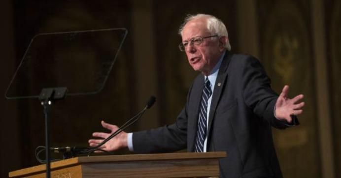 Introducing the amendment on Wednesday, Sen. Bernie Sanders asked his senate colleagues if they "have the guts finally to stand up to the pharmaceutical industry and their lobbyists and their campaign contributions and fight for the American consumer?" (Photo: Kevin Dietsch/UPI)