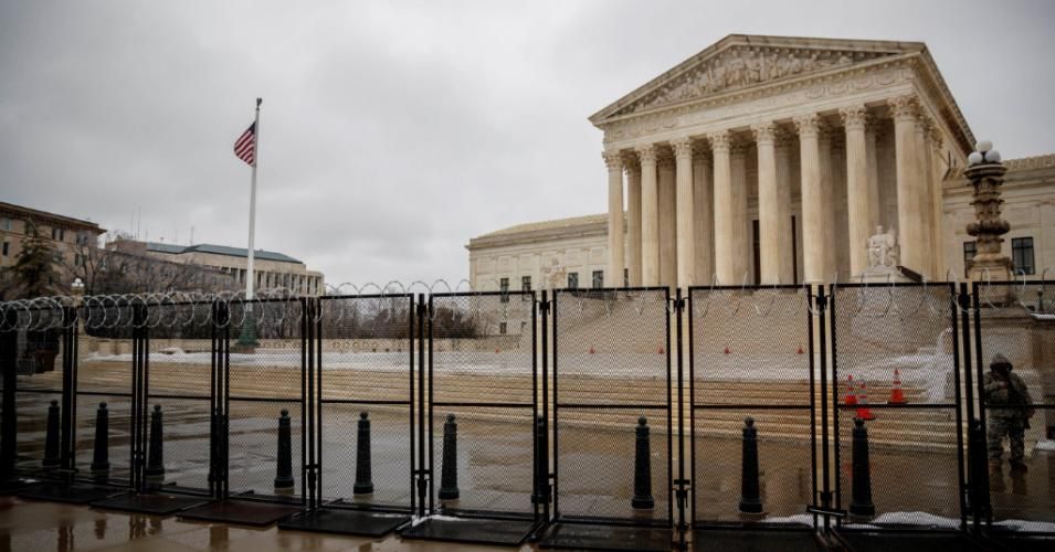 Rep. Mondaire Jones (D-N.Y.) said Friday that failing to expand the U.S. Supreme Court "would leave the future of our nation, our planet, and our fundamental civil rights at the whim of a far-right supermajority that is hostile to democracy itself." (Photo: Ting Shen/Xinhua via Getty Images)