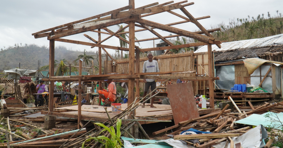 A new report from International Federation of Red Cross and Red Crescent Societies details climate disaster-related displacement over the past six months. (Photo: Philippine Red Cross)