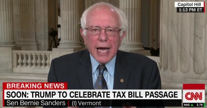 Sen. Bernie Sanders (I-Vt.) appeared on CNN
