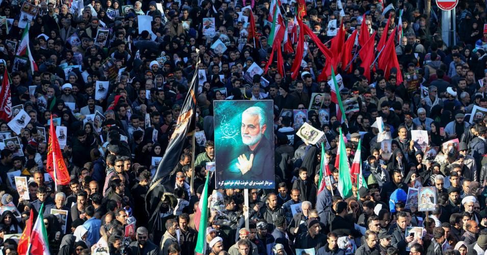 Hundreds of thousands of people attended the final stage of funeral processions for slain top general Qasem Soleimani, in his hometown Kerman on January 7, 2020. Tragedy struck, however, when more than 30 people were crushed to death and hundreds of others injured when a stampede resulted from the large crowd. Soleimani was killed outside Baghdad airport on January 3 in a drone strike ordered by US President Donald Trump, ratcheting up tensions with arch-enemy Iran which has vowed "severe revenge". The assa