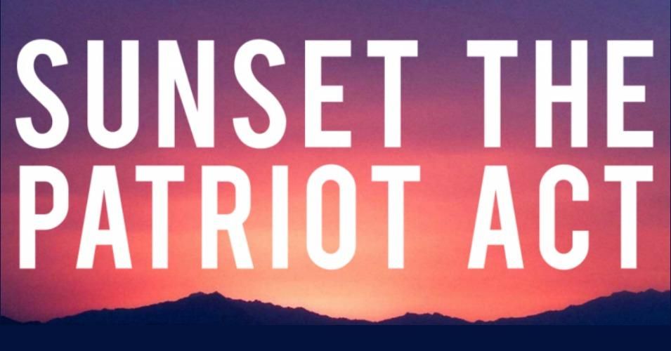 On Thursday, activists in 50 cities are planning to hold "Sunset Vigils," calling on their lawmakers to allow the Patriot Act provisions to expire, without renewal via either short-term fix or the USA Freedom Act. (Photo: Free Press)