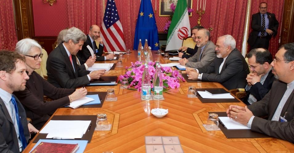 Nuclear negotiations in Switzerland on March 20, 2015. (Photo: U.S. Department of State/public domain)