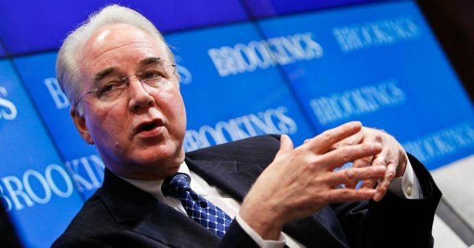 "First Mnuchin, now Tom Price. The Trump Cabinet has a big problem charging taxpayers for private flights," noted Politico's Ben White. 