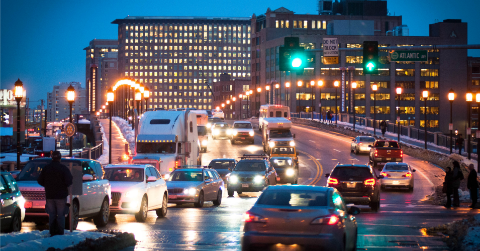 traffic in Boston