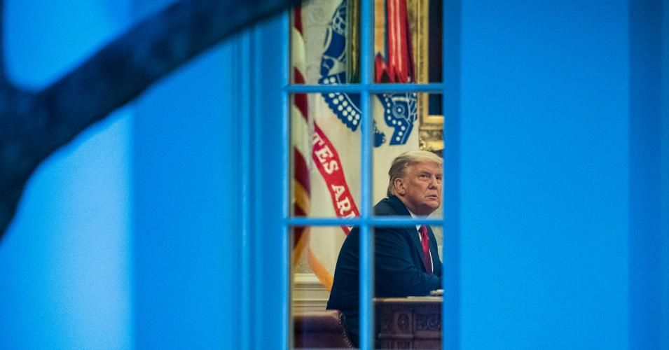 President Donald J. Trump in the Oval Office on Friday, Nov 13, 2020 in Washington, DC. (Photo: Jabin Botsford/The Washington Post via Getty Images)