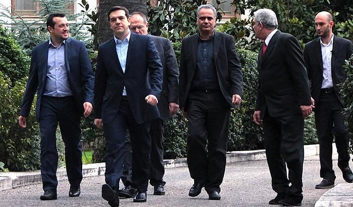 The eight new faces of the Greek government. (Photo: The Greek Reporter)