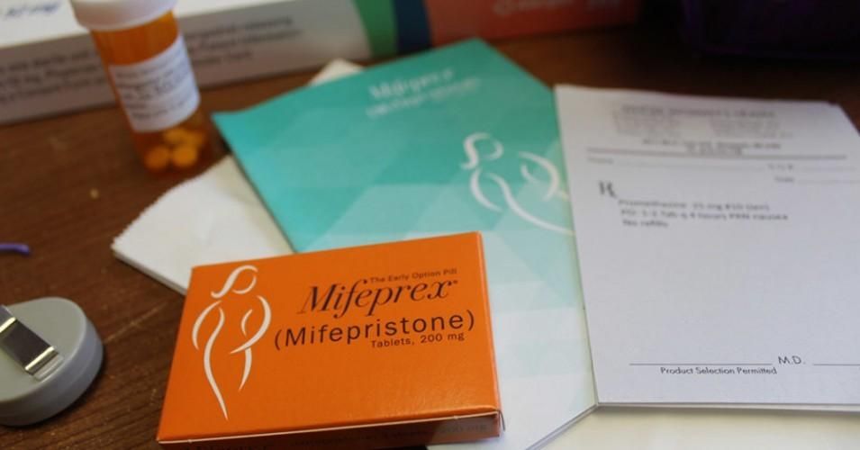 During the coronavirus pandemic, the U.S. Food and Drug Administration will not enforce a requirement that patients visit a healthcare office to obtain mifepristone, which is used to terminate an early pregnancy. (Photo: <a href="https://www.flickr.com/photos/92599314@N00/46193282711">Robin Marty</a>/Flickr/cc)