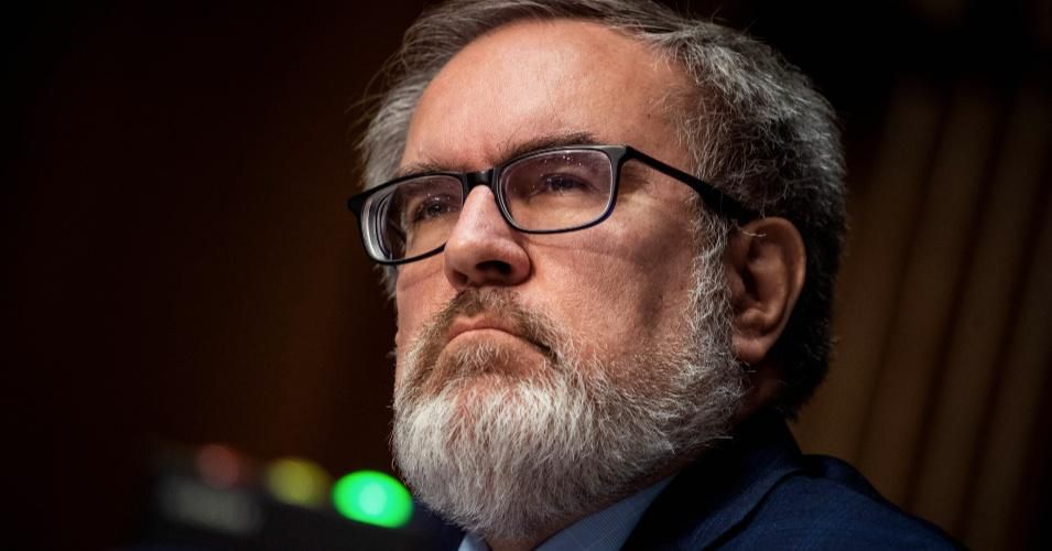 Andrew Wheeler, administrator of the Environmental Protection Agency (EPA), testifies during a hearing titled "Oversight of the Environmental Protection Agency" in the Dirksen Senate Office Building on May 20, 2020 in Washington, DC. (Photo: Al Drago/POOL/AFP via Getty Images)