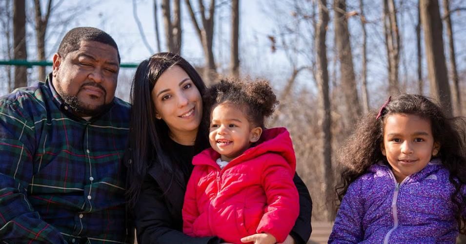 Robert and Melissa Williams, and their young daughters, appeared in a video circulated Wednesday by the ACLU. (Photo: ACLU/YouTube)