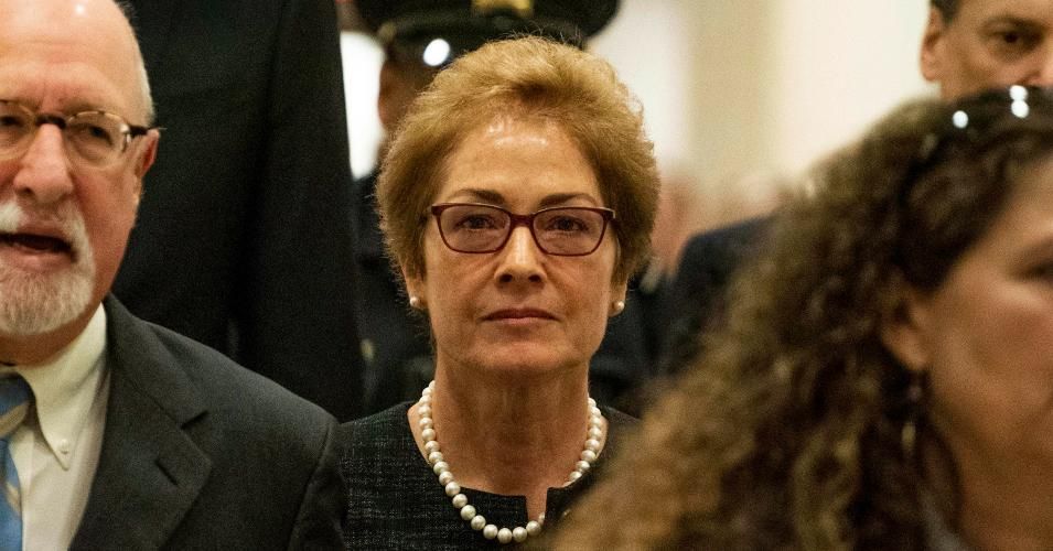 Former U.S. Ambassador to Ukraine Marie Yovanovitch arriving on Capitol Hill to appear before lawmakers in closed-door questioning for the House Intelligence Committee, relating to the impeachment inquiry concerning President Donald Trump, in Washington, DC on Friday October 11, 2019. On Friday, November 15, Yovanovitch will appear before the House Intelligence Committee for Public Hearings. (Photo: Melina Mara/The Washington Post via Getty Images)