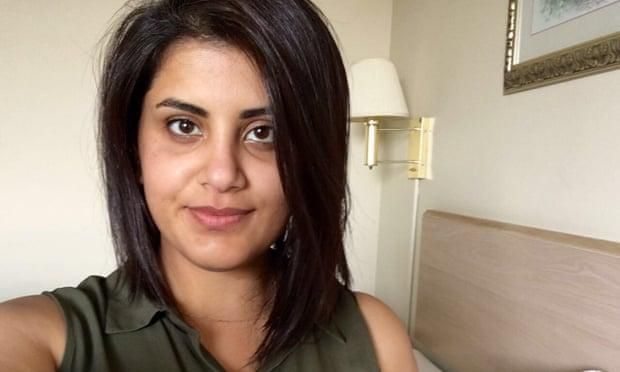 Ms. Hathloul was produced in court on Wednesday. She has been imprisoned for two years, during which she was allegedly tortured and subjected to sexual abuse. (Photo: Loujain al-Hathloul)