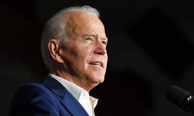 Does this presumption not apply when the guy being accused is a Democrat running for president? Tara Reade, who worked with Joe Biden, alleges he inappropriately touched her in 1993. (Photo: Mandel Ngan/AFP via Getty Images)