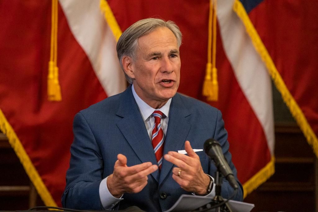 Texas Governor Greg Abbott. (Photo by Lynda M. Gonzalez-Pool/Getty Images)