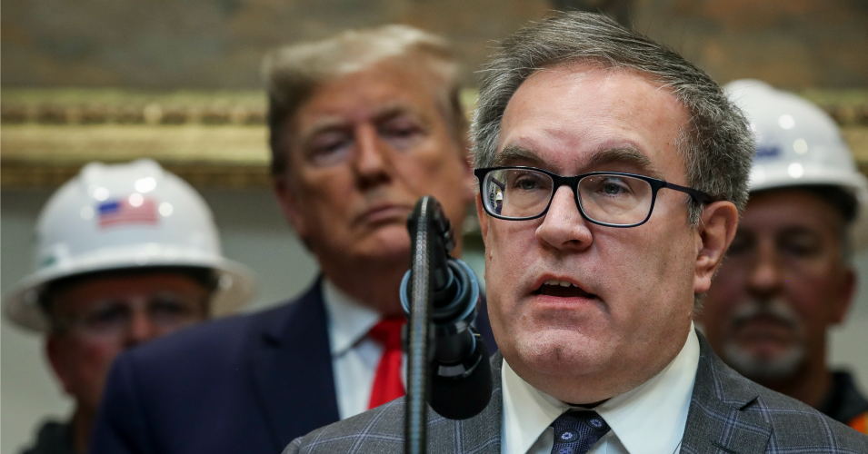 Wheeler, a former coal lobbyist, not only went against dollars and cents in pleasing his fellow polluters, he went against all scientific sense. (Photo: Drew Angerer/Getty Images)