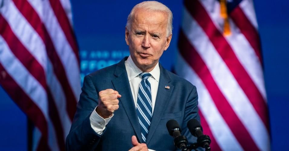 Under the Higher Education Act, Biden has the authority to cancel federally owned debt by executive order. (Photo: Demetrius Freeman/The Washington Post via Getty Images)