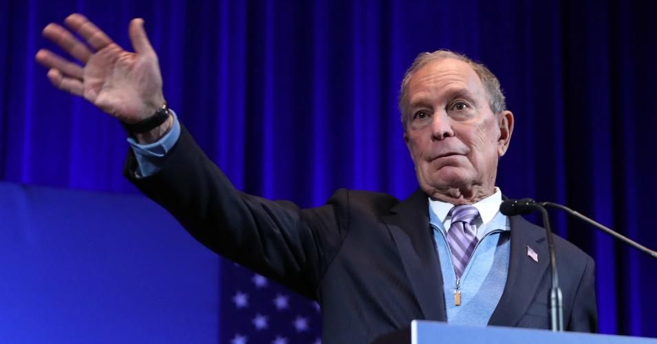 Democratic presidential candidate, former New York City mayor Mike Bloomberg speaks during a rally held at the Bricktown Events Center on February 27, 2020 in Oklahoma City, Oklahoma. Bloomberg is campaigning before voting starts on Super Tuesday, March 3. (Photo: Joe Raedle/Getty Images)