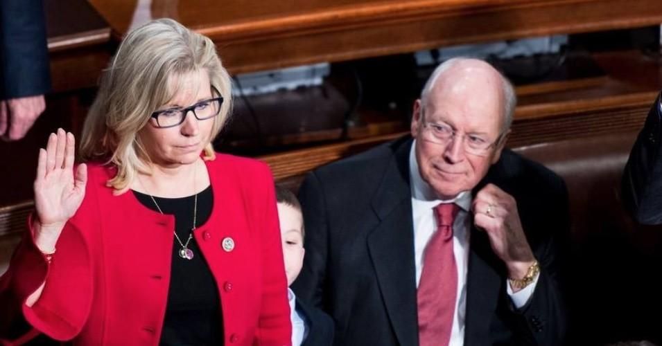 Rep. Liz Cheney (R-Wyo.) with her father, former Vice President Dick Cheney. (Photo: Rep. Liz Cheney/Facebook)