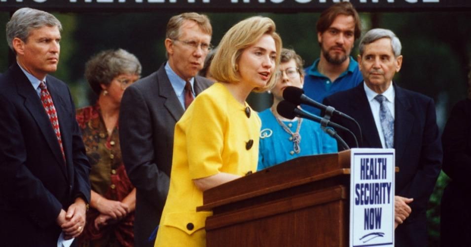 Opinion The Disappearance of Hillary Clinton's Healthcare Platform