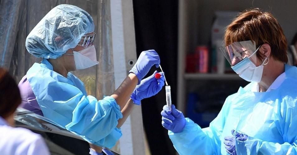 We have a system that works for the rich, instead of a public health system for all Americans that readily anticipates and controls new pathogens through testing, contact tracing, and quarantine. (Photo: Josh Edelson/AFP via Getty Images)