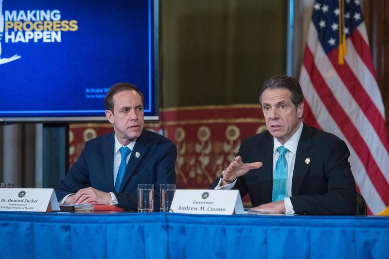 Why doesn’t Gov. Andrew Cuomo (right) listen to parents and teachers and students, who will tell him to reinvent schools by fully funding them? (Photo: Gov. Andrew Cuomo / flickr / cc)