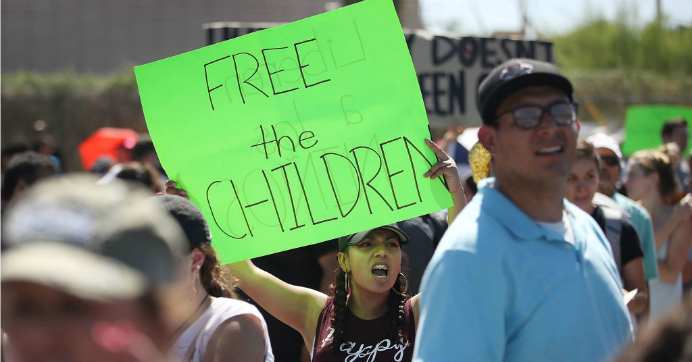 That collective imagination, that boldness to dream, is exactly what is needed in this moment of national crisis when families and children are being detained at the border, kept in squalid conditions and held, in what Congresswoman Alexandria Ocasio-Cortez rightly calls, concentration camps. (Photo: Joe Raedle/Getty Images)